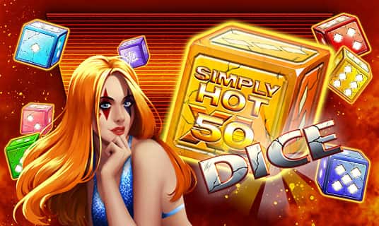 Simply Hot XL 50 dice